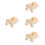 4St Beige Kar Modelset Onbewerkt Voor Mini En Huis 8