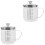 2Stk Messbecher Mit Griff Transparent Für Milch Backen 8
