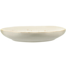 4Stk Schmuckablage Aus Beige Keramik, Robust Für Schmuck &