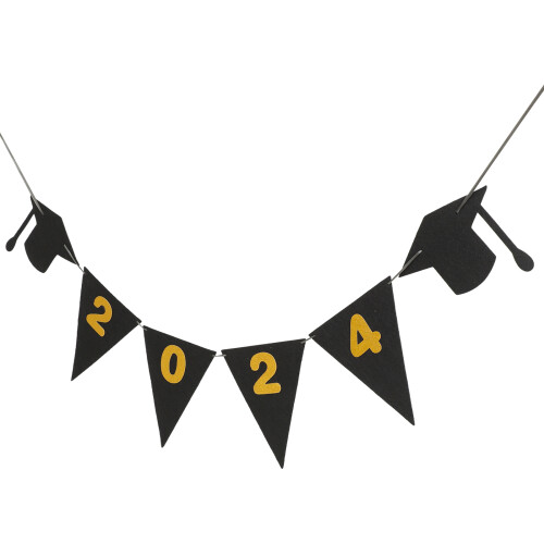 5Stk Dekobanner Graduation Party Hängend Robust