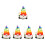 5Stk Resin Set Figuren Für Garten Und 7