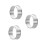 3St Precisie Aluminium Bottom Bracket Adapter Voor Soepele Fietsrit 8