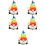 5Stk Resin Set Figuren Für Garten Und 9