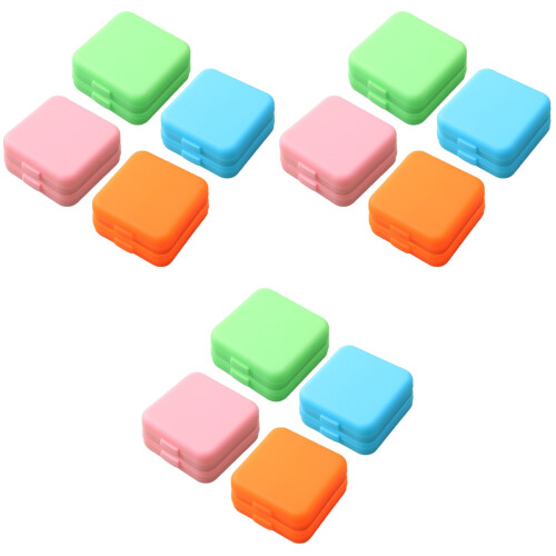 24Stk -Organizer Für Medikamente, Bunt, Robust Und 2