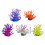 Artificial Colorful Water Plant for Decorating-orange white L 4