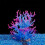 Artificial Colorful Water Plant for Decorating-orange white L 6