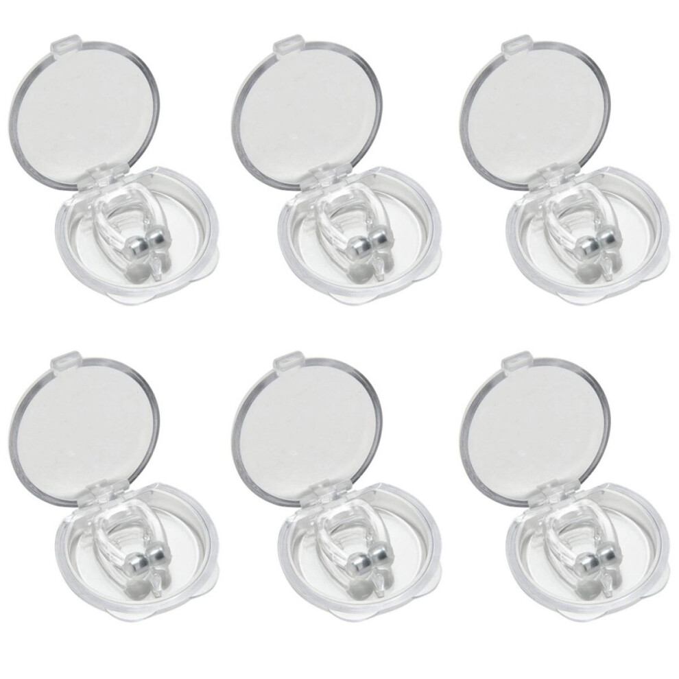 Quiet Sleep Advocate, Anti Snoring Devices, Magnetic Snore Stopper Ensures Comfortable Silicone Reusable Nose Clip, Hygiene Case Included For