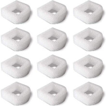 Ensemble de filtres pour fontaine à eau pour animaux, solution d'eau saine pour vos animaux de compagnie adorés, lot de 12 filtres à éponge avec