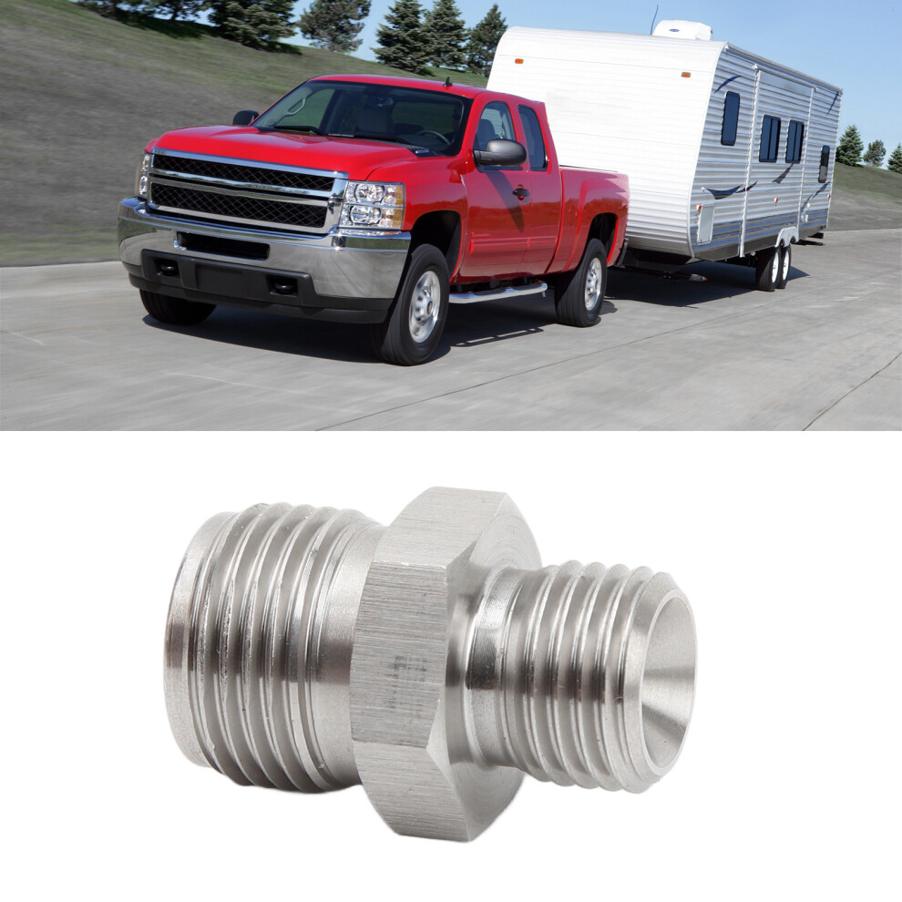 M14x1.5 Stainless Steel Fuel Rail Fitting For Sierra Silverado 2500 3500 6931370073896