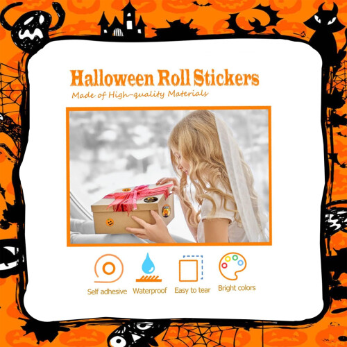 Είδη πάρτι για το Halloween για δημιουργικά δώρα Halloween, 1000 τεμάχια διακοσμητικά 2