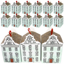 100Stk Weiche Papier Goodie Boxen Für Hochzeitstüten Und Geschenke