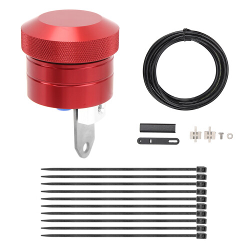 Durable Motorcycle Chain Lubricator System Red Black Blue Replacement 2