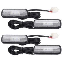 4PCS Car Light LED Interior Atmosphere Light Decoration Lamp Ambient Foot Light for 10Th 2018-2020