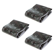 3 Roll Carbon Fiber Motorcycle PVC Vinyl Army Sticker CAMO Woodland Camouflage Sticker Black Digital Camouflage 152X10cm