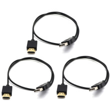 3X 1.4 Male to USB 2.0 Plug Adapter Connector Charger Converter Cable
