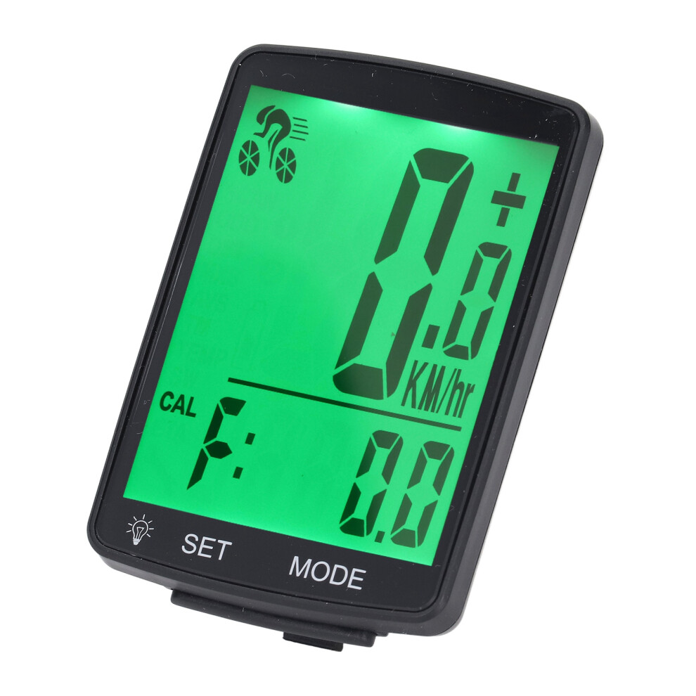Bike Speedometer With Lcd Display & Cadence Sensor, 2.8In Wireless Cycling Computer 8341370075253