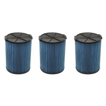 3X Filter for Ridgid VF5000 Vacuum Cleaner 3-Layer Pleated Paper Wet/Dry Vacuum Filter Vacuum Cleaner Parts