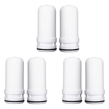6Pcs Water Filter Cartridges for Kitchen Faucet Mounted Tap Water Purifier Activated Carbon Tap Water Filtros Filter