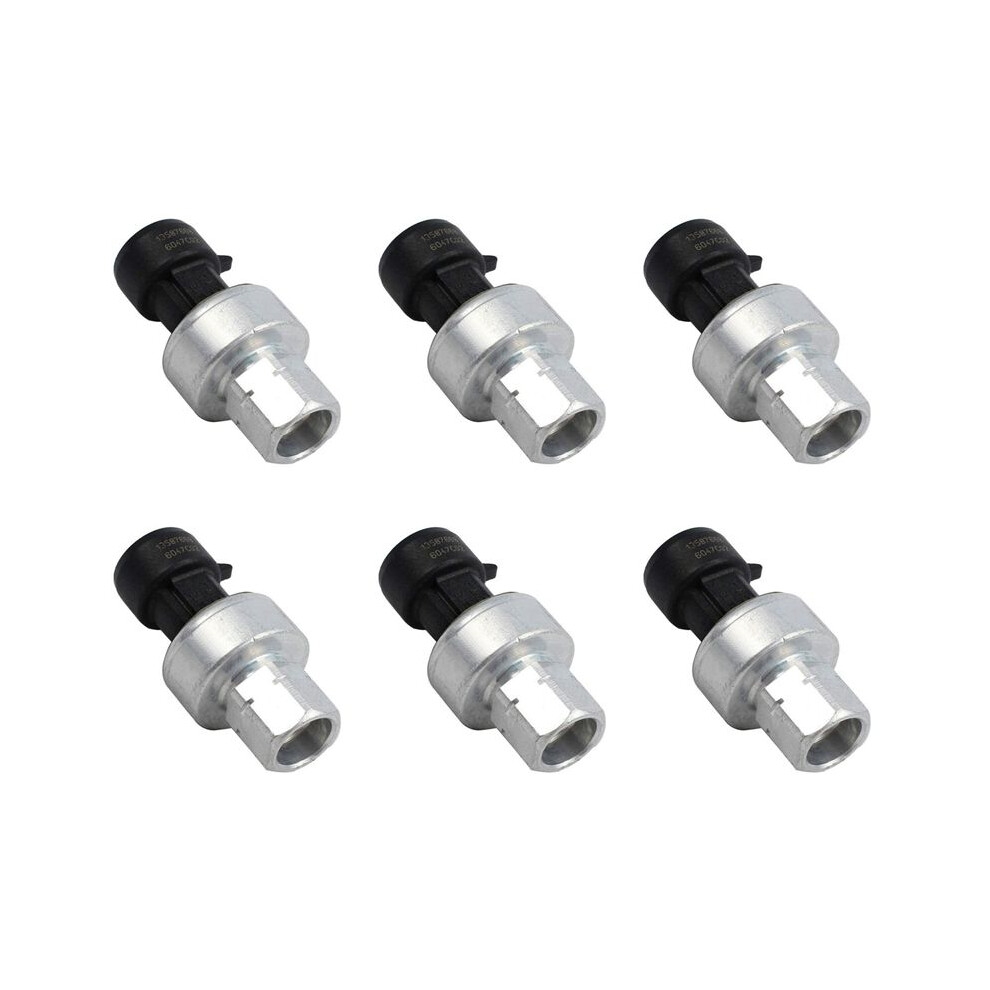 6X 7701205751 13587668 Air Conditioning Pressure Valve Sensor Fits For Espace (1984-2014) Black/Silver 6032905349025