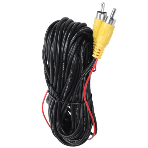 2X Reverse Rear View Parking Camera Video RCA Extension Cable Car Wire, 10 M 2