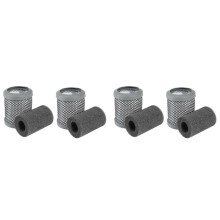 4X Filtre et ÉPonge pour Aspirateur  T116 Filtre D'ÉChappement Post Moteur H-Free 100Series Filtre Anti-PoussièRe pour RéDuire la PoussièRe