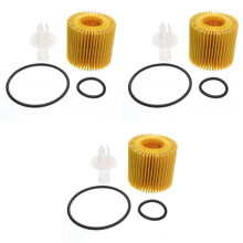 3X Engine Oil Filter for Prius Scion 1.8L 04152-YZZA6 / 04152-B1010 / 04152-YZZA7 / 04152-40060
