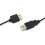6X  1.4 Macho A USB 2.0 Enchufe Adaptador Conector Convertidor Cargador Cable 3