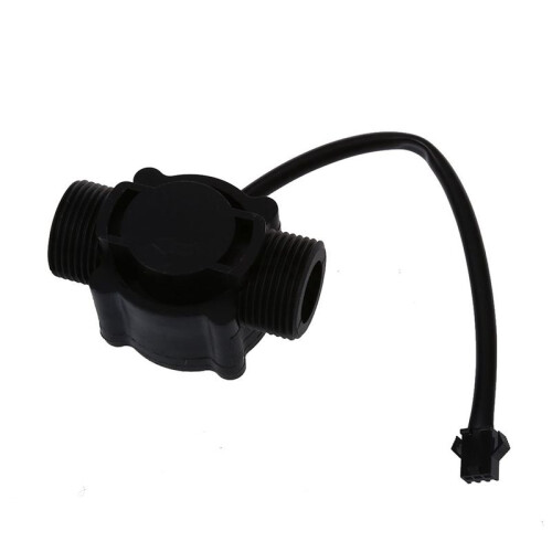 5X 1-60L/Min  5-24V Hall Effect Water Flow Sensor Counter Meter FS300A 2