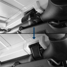 Auto-Hardtop-Klemme, Hardtop-Verriegelungsrahmenhalterung für JK 2007-2017, Zubehör 68004562AC 68004562AA