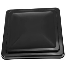 14inchx14inch Raamventilatiekap voor Camperdakventilatiekap Zwarte (Trailer) Ventilatiekap