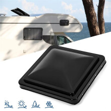 14 Zoll X 14 Zoll Fensterlüftungsabdeckung für Wohnmobil-Dachlüftungsabdeckung Schwarze Wohnmobil-(Anhänger-)Lüftungsabdeckung
