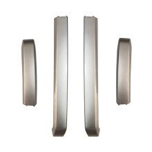 Cubiertas para Base de Portaequipajes de Tapa de Extremo de Riel de Techo de Automóvil para  2008 MK1 2013-2018