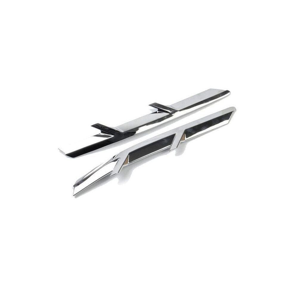 Side Air Vent Cover Trim Gills Side Vent Sticker For Corvette C7 2014-2019 Electroplating Color 6031475249490