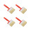 4pcs Practical Natural Bristle Paint Applicators Set Ideal-90 1