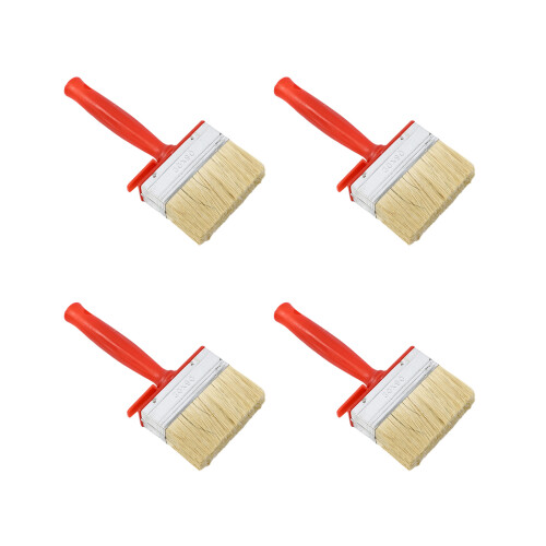 4pcs Practical Natural Bristle Paint Applicators Set Ideal-90