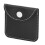 Black Hearing Amplifier Storage Pouch, Dust Proof, 7x7cm 9