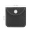 Black Hearing Amplifier Storage Pouch, Dust Proof, 7x7cm 2