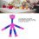 Tube de Fidget à Longueur Rose, Gonflable et Extensible 4