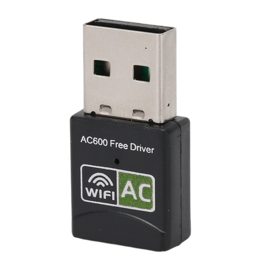 600Mbps Dual Band 2.4G/5.8G Usb Wifi For Laptop/Desktop Pc 9391370077473