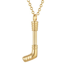 Memorial Pet Urn Necklace Cremation-Golden color without
