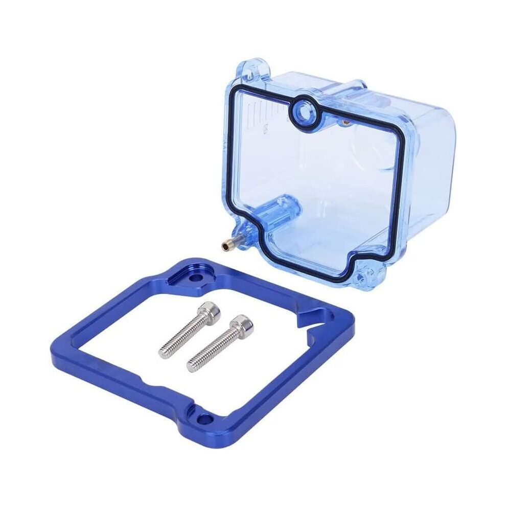 Motorcycle Carburetor Bowl, Transparent Float Bowl With Capacity Mark, For Pwk Evo Oko Koso 21Mm To 34Mm, High Density Mixed Plastics And Aluminum 9169997136220