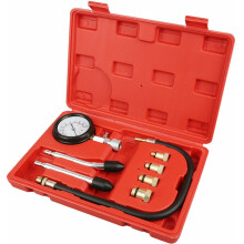 Manomètre de pression pour cylindre de moteur à essence, outil automobile universel pour le contrôle des soupapes (testeur de compression,