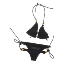 Wysokiej jakości materiałowe ubranka dla lalek, komplet bielizny bikini w skali 1_6, zapewniający modny wygląd
