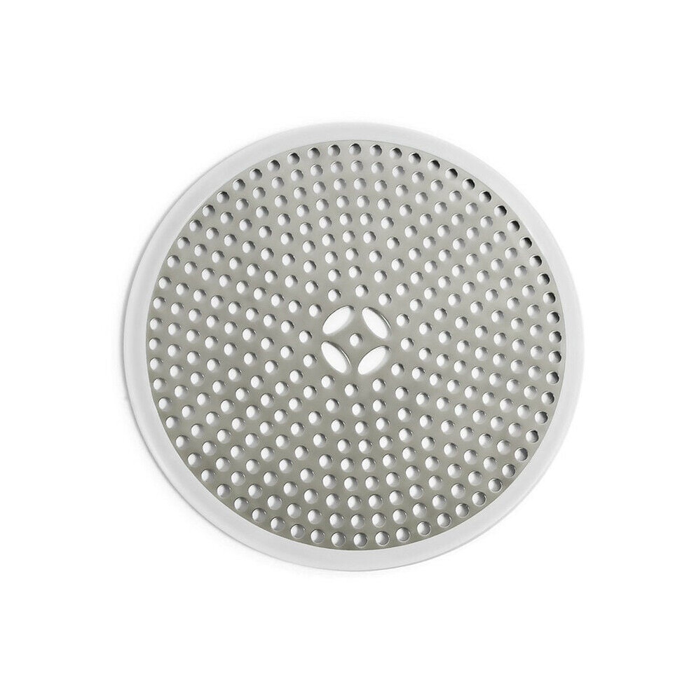Innovative Shower Drain Protector, Rust Proof Stainless Steel, Anti-Blocking Cover Strainer, Fine Holes Design For Uninterrupted Drainage (Gray) 9358999313672