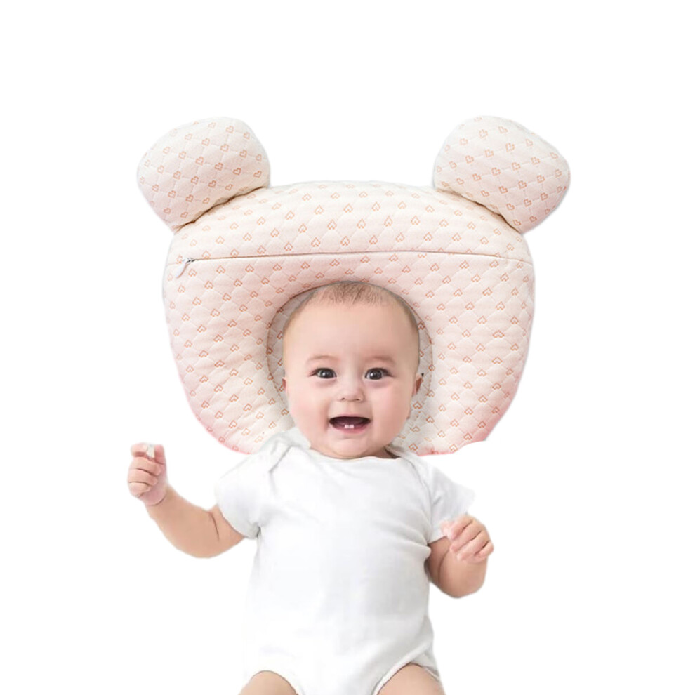 Baby Feeding Bottle Holder: An Organic Cotton Companion for Flat Head Correction, Portable & Multi-Use with Gender Neutral Design