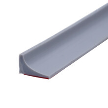 Douchedrempel waterkering, waterdichte barrière met flexibel ontwerp voor droge en natte scheiding, zelfklevende siliconenrubberen afdichtingsstrip