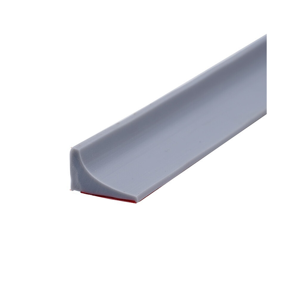 Collapsible Shower Water Dam For Bathroom Threshold, Shower Threshold Water Stopper Barrier With Self-Adhesive Shower Barrier And Waterproof Seal 9448196765425