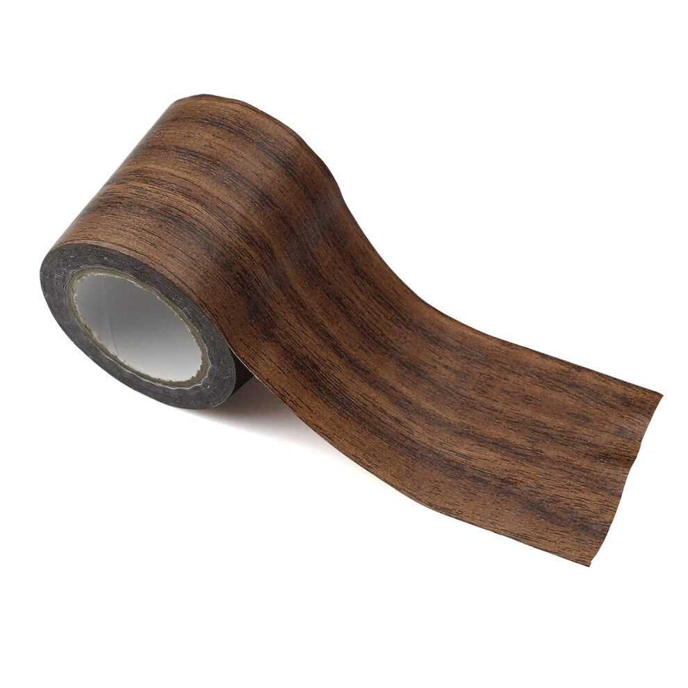 Simulation Wood Grain Repair Tape For Durable Multi-Use Adhesive, Realistic Wood Grain Effect And Self Adhesive Patch, 8Cm X 4.57M, Strong Stickiness 9405630554090