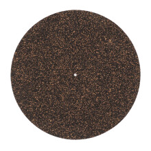 Vinyl platen slipmat van natuurlijk kurk, antistatisch, trillingsdempend, verbeterde geluidskwaliteit, ruisonderdrukking, antislip, schokbestendig,