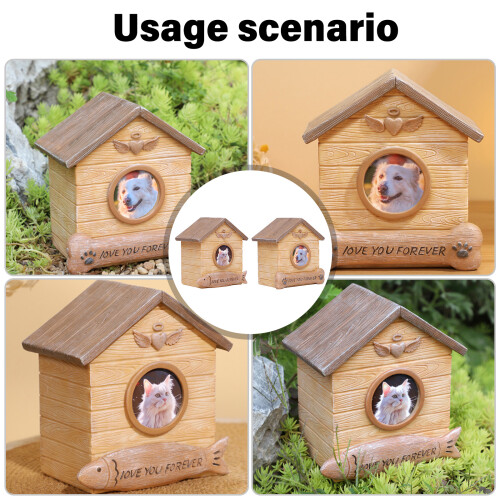 Boîte de crémation pour animaux de compagnie, avec mots-chat 2